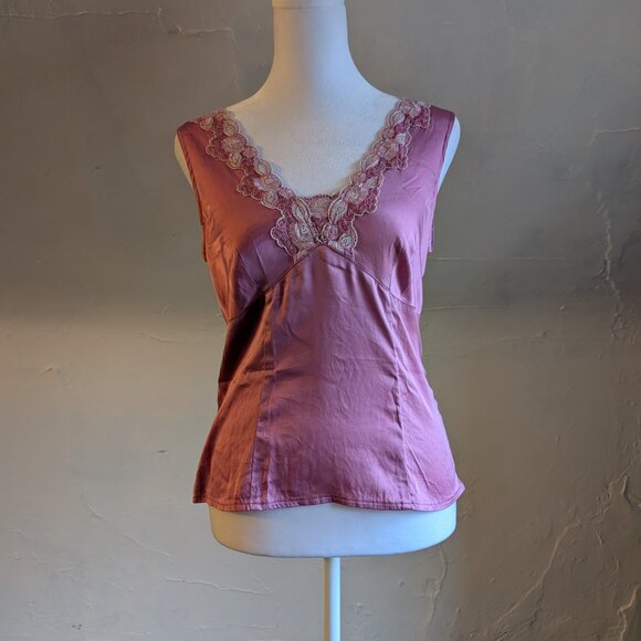 nanette lepore vintage embroidered silk cami ALT ASO piper halliwell charmed (6) - Picture 3 of 8